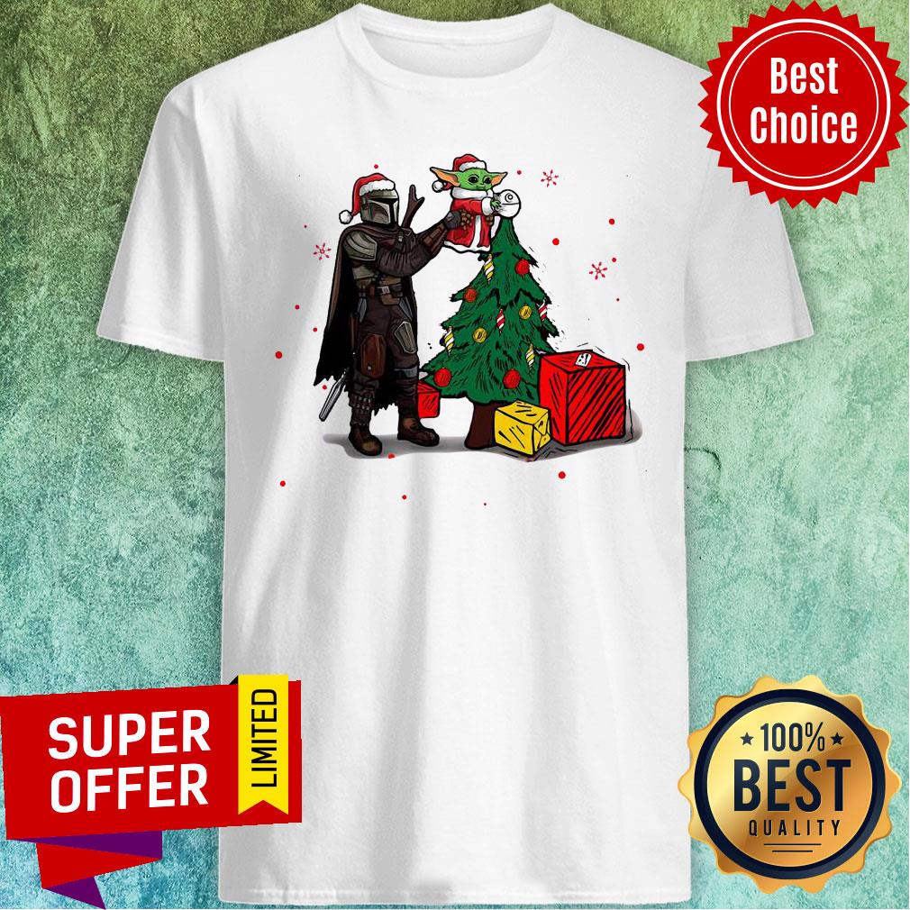 Top Baby Yoda The Mandalorian Star Wars Christmas 2020 Christmas Shirt