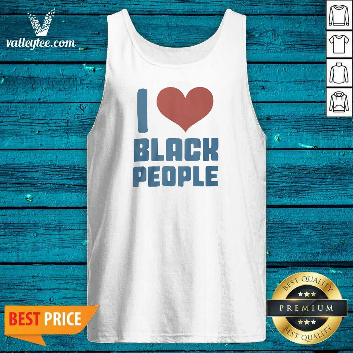 Funny Bre Scullark I Love Black People Shirt - Image 3