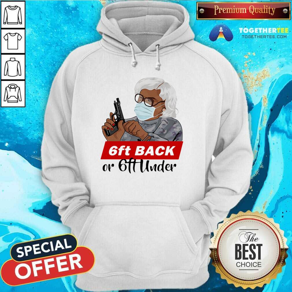 Cute Madea Face Mask Hold Gun 6ft Back Or 6ft Under Shirt - Image 5