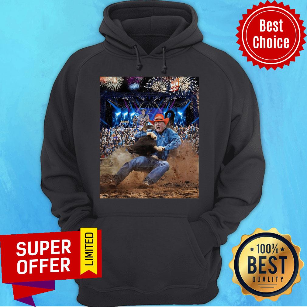 Official Trump Rodeo Ted Nugent Shirt - Image 3
