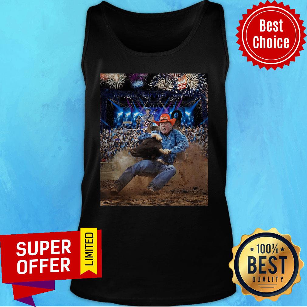 Official Trump Rodeo Ted Nugent Shirt - Image 5