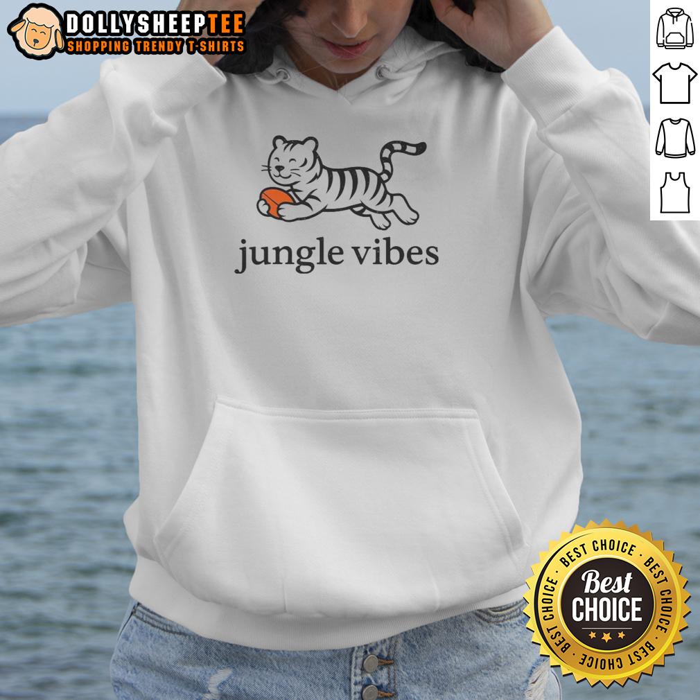 Good Jungle Vibes Run Wild Tiger T-Shirt - Image 2