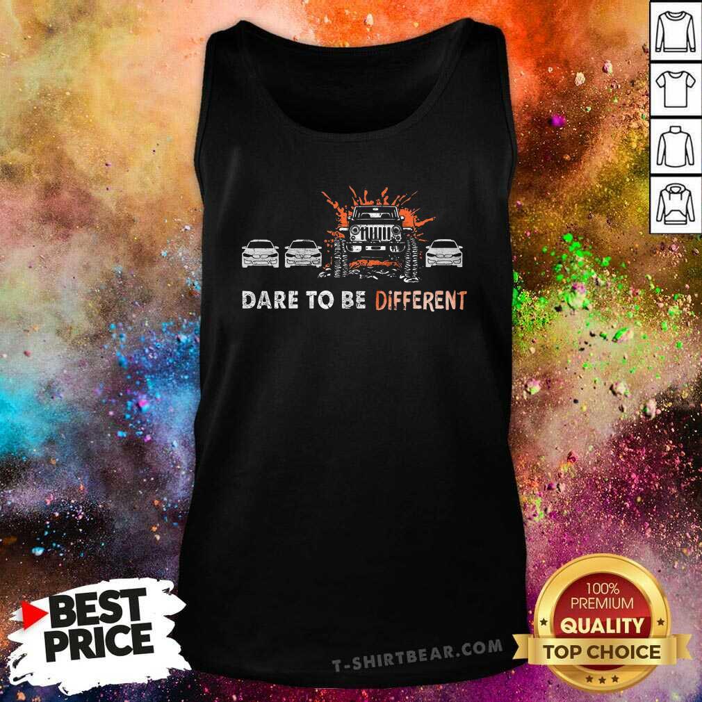 Premium Car Dare To Be Different Shirt - Image 4