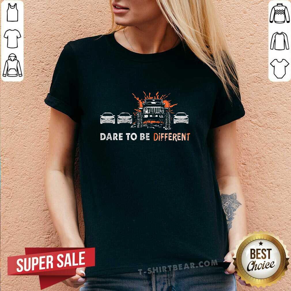 Premium Car Dare To Be Different Shirt - Image 3