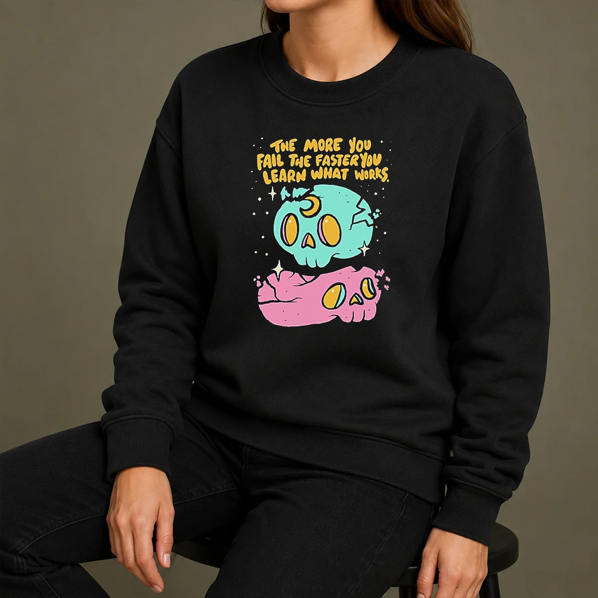Pretty The More You Fail The Faster You Learn What Works Shirt - Image 7