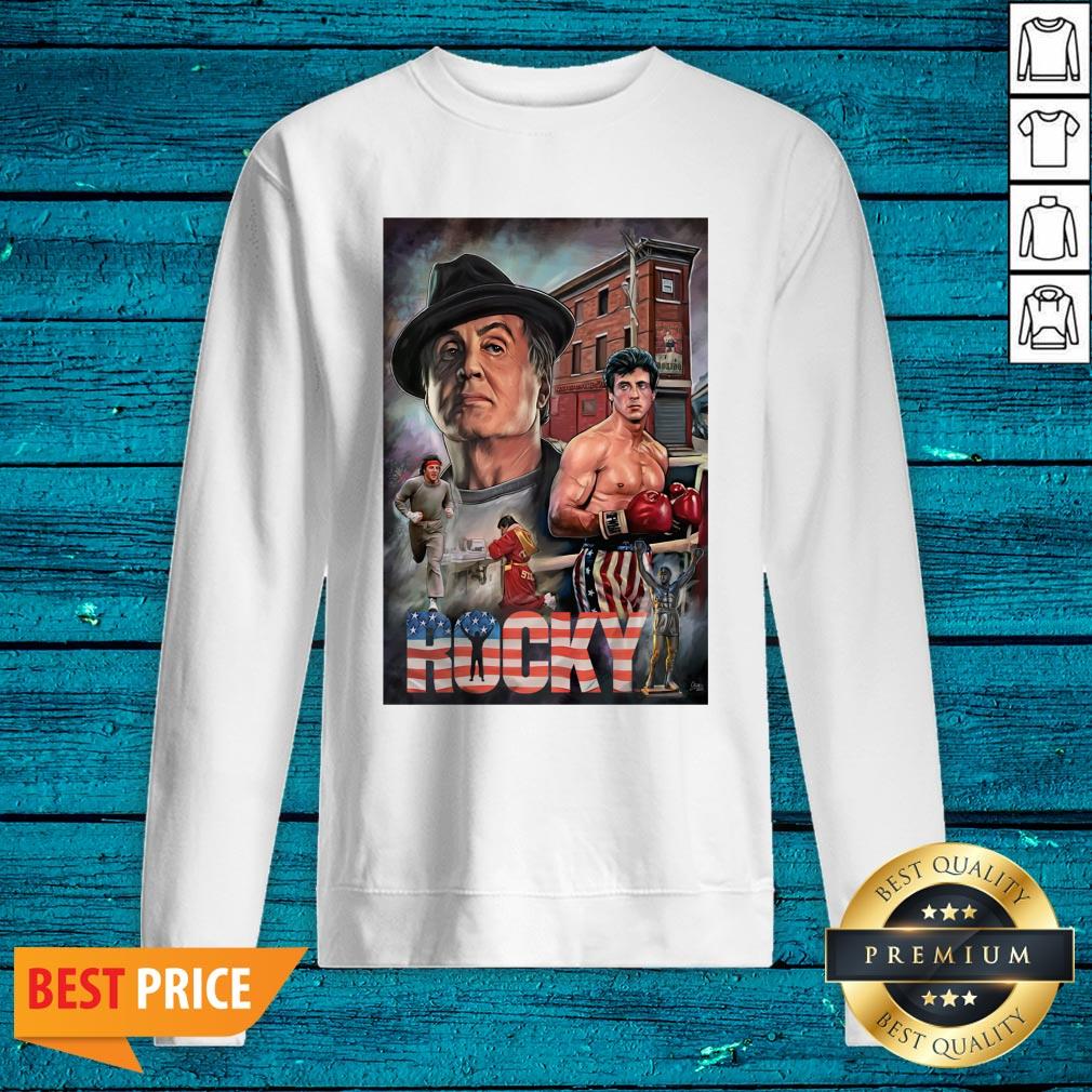 Top Rocky Balboa America Shirt - Image 2
