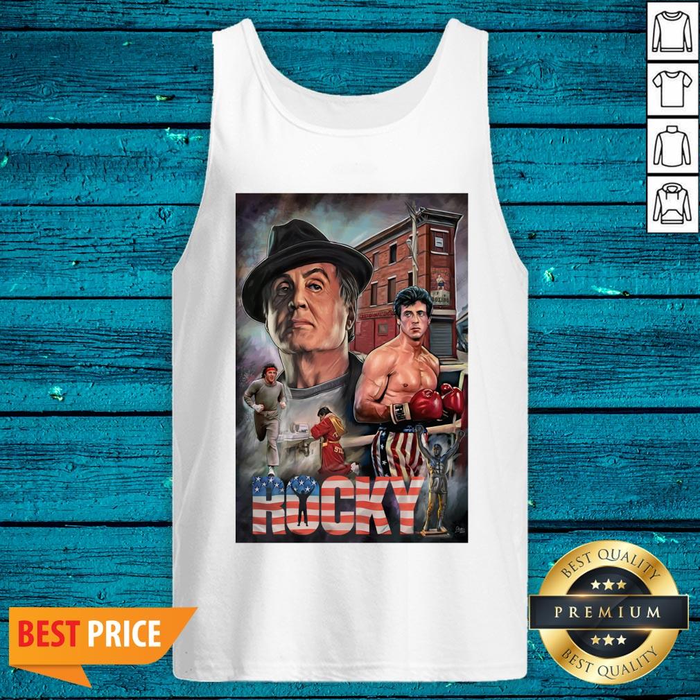 Top Rocky Balboa America Shirt - Image 5