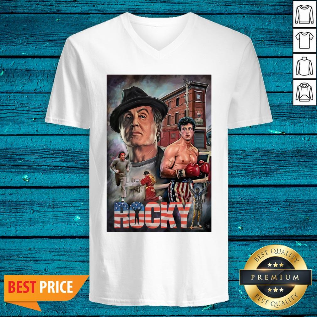 Top Rocky Balboa America Shirt - Image 4