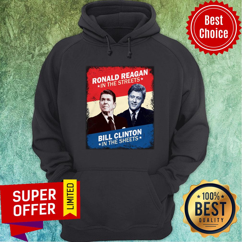 Ronald Reagan Bill Clinton In The Sheets Shirt - Image 2