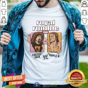Great Royal Rumble 2000 Cactus Jack Vs Triple H T-Shirt