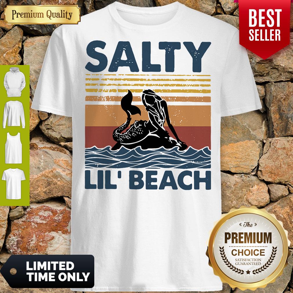 Mermaid Salty Lil’ Beach Vintage Shirt