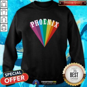 Alternative view of Original Rainbow Phoenix T-Shirt