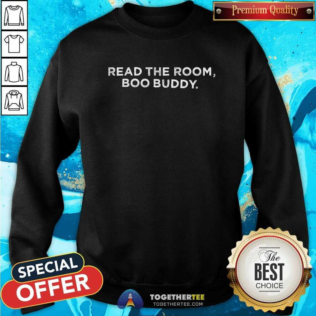 Premium Read The Room Boo Buddy T-Shirt - Image 4