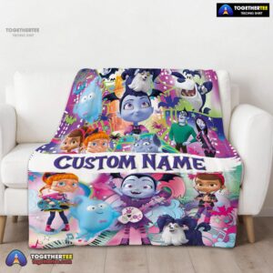 Alternative view of Official Vampirina & Friends Blanket Fleece Customized Blanket