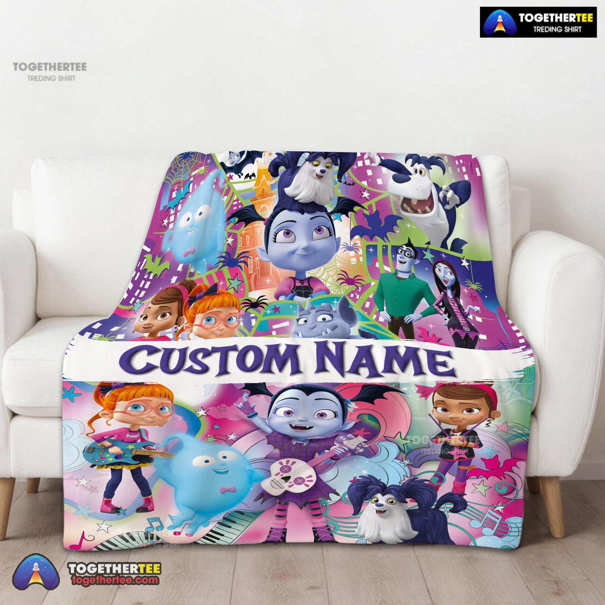 Official Vampirina & Friends Blanket Fleece Customized Blanket - Image 2