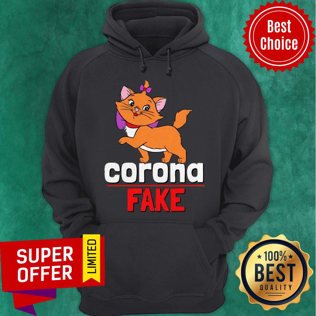 Premium Cute Cat Kitty Corona Fake Shirt - Image 5