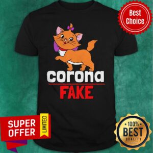 Premium Cute Cat Kitty Corona Fake Shirt