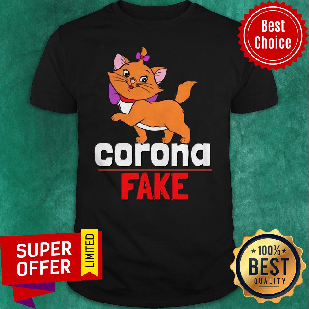 Premium Cute Cat Kitty Corona Fake Shirt