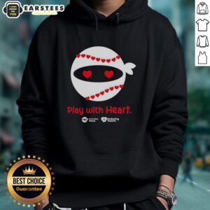 Alternative view of Official Pitching Ninja Play With Heart T-Shirt
