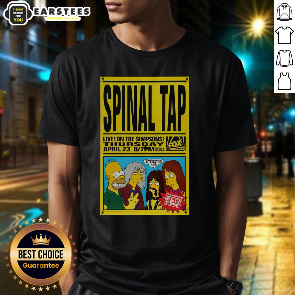 Official Spinal Tap Live On The Simpsthursday April 23 8 7pm T-Shirt