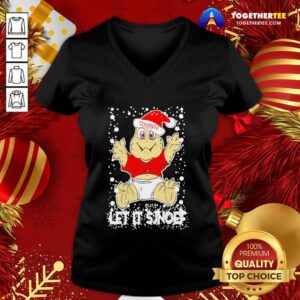 Alternative view of Awesome Let It Sjef Mdlz Christmas Shirt