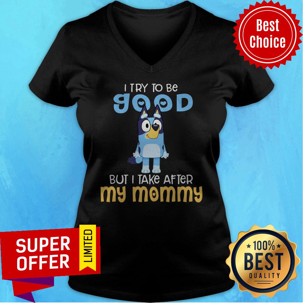 Nice I Try To Be Good But I Take After My Mommy Minion Shirt - Image 4