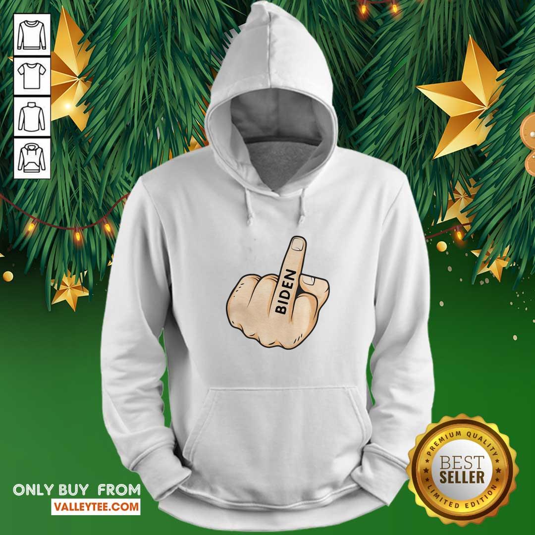 Wonderful Middle Finger Fuck Biden Shirt - Image 3