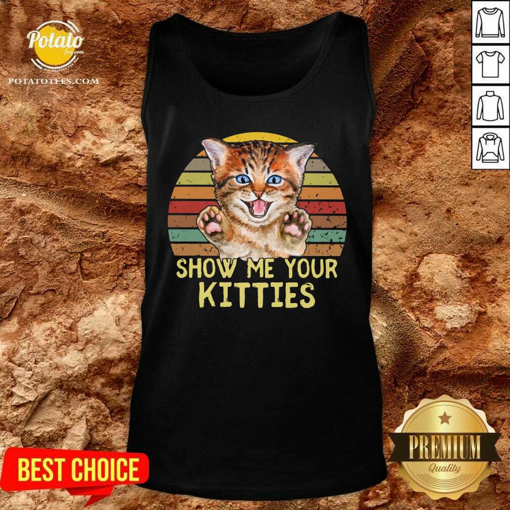 Best Selling Show Me Your Kitties Cat Shirt - Image 3