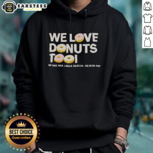Alternative view of Good We Love Donuts Too Jay Dee Aka J Dilla Rip T-Shirt