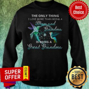 Alternative view of Funny Being A Great Grandma Shirt
