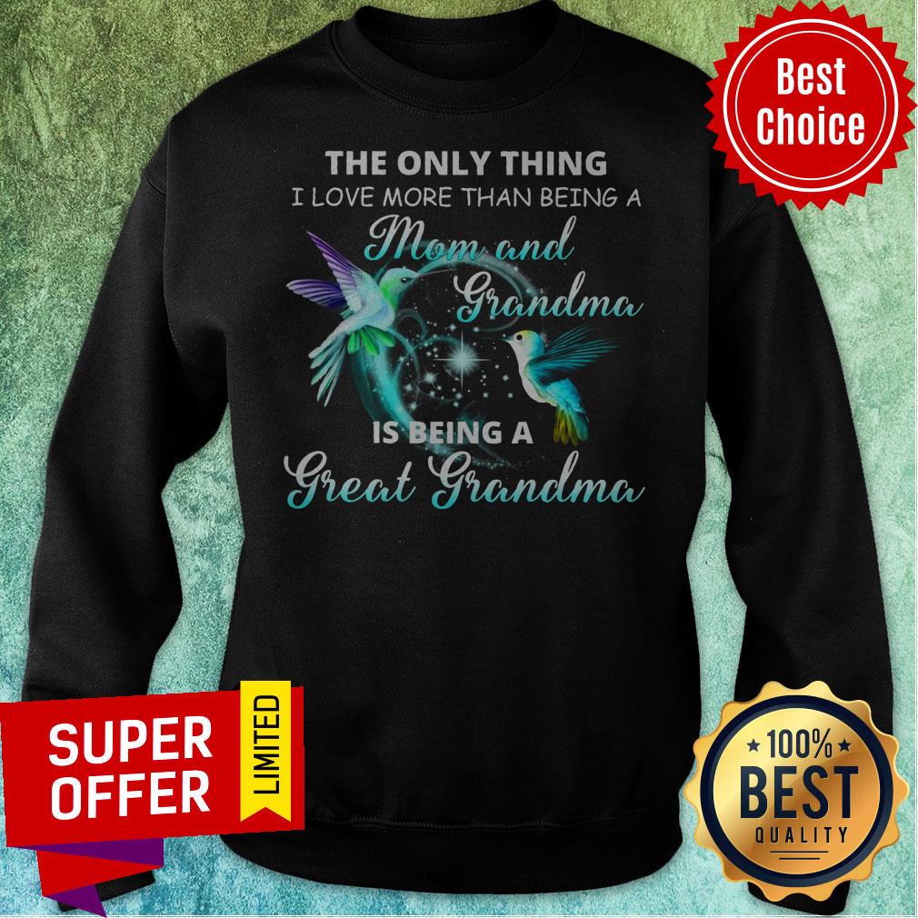 Funny Being A Great Grandma Shirt - Image 2