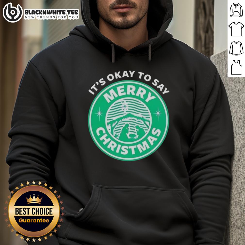Good It's Okay To Say Merry Christmas Logo T-Shirt - Image 2