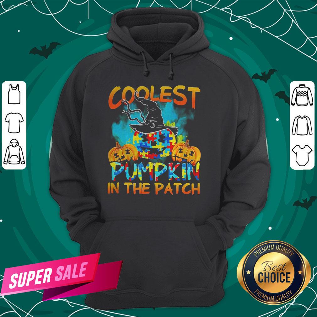 Halloween Witch Coolest Pumpkin In The Patch Autism Shirt - Image 5