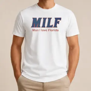 Pretty Milf Man I Love Florida University Of Florida Gators Shirt