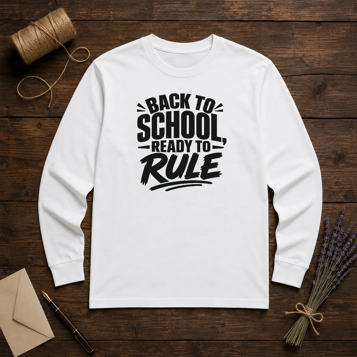 Official Back To School Ready To Rule Silhouette Shirt - Image 5