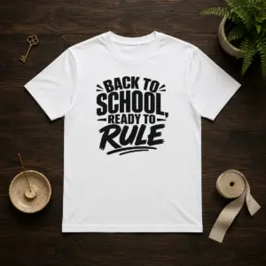 Official Back To School Ready To Rule Silhouette Shirt