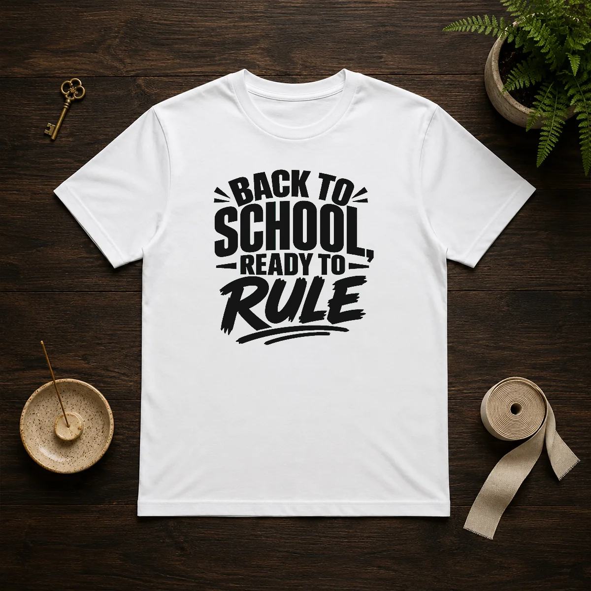Official Back To School Ready To Rule Silhouette Shirt