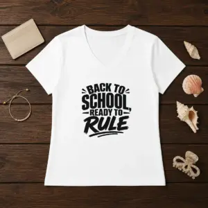 Alternative view of Official Back To School Ready To Rule Silhouette Shirt
