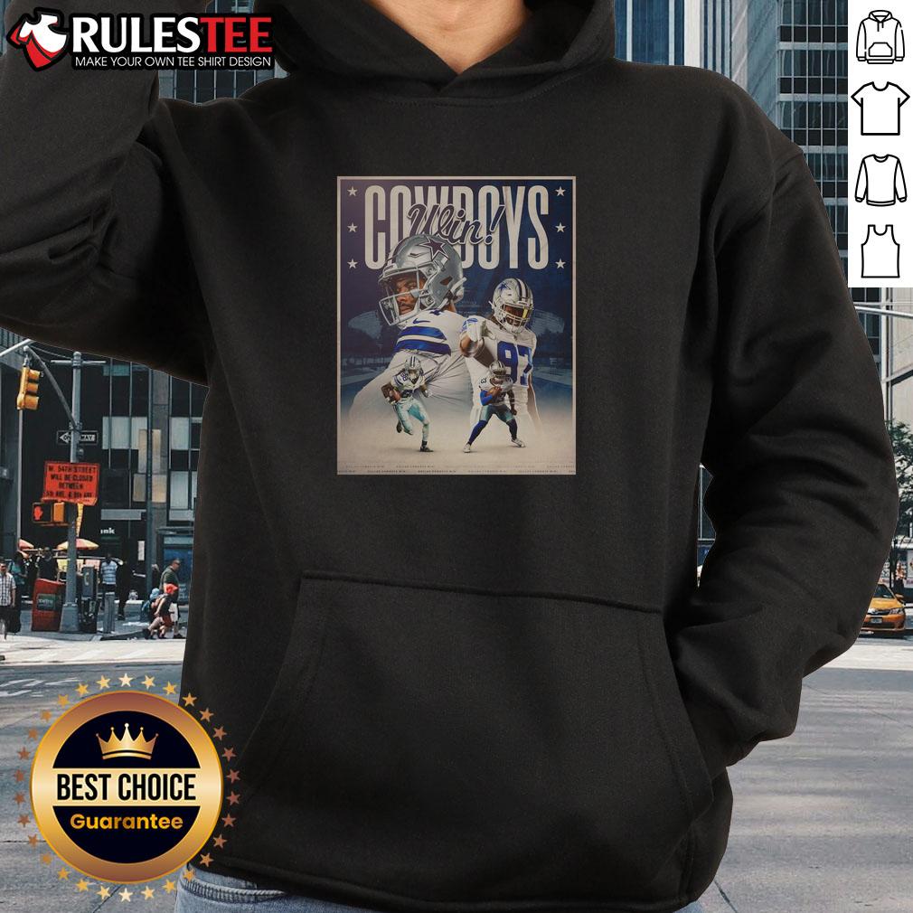 Awesome Dallas Cowboys Wins Week 2 NFL T-Shirt - Image 2