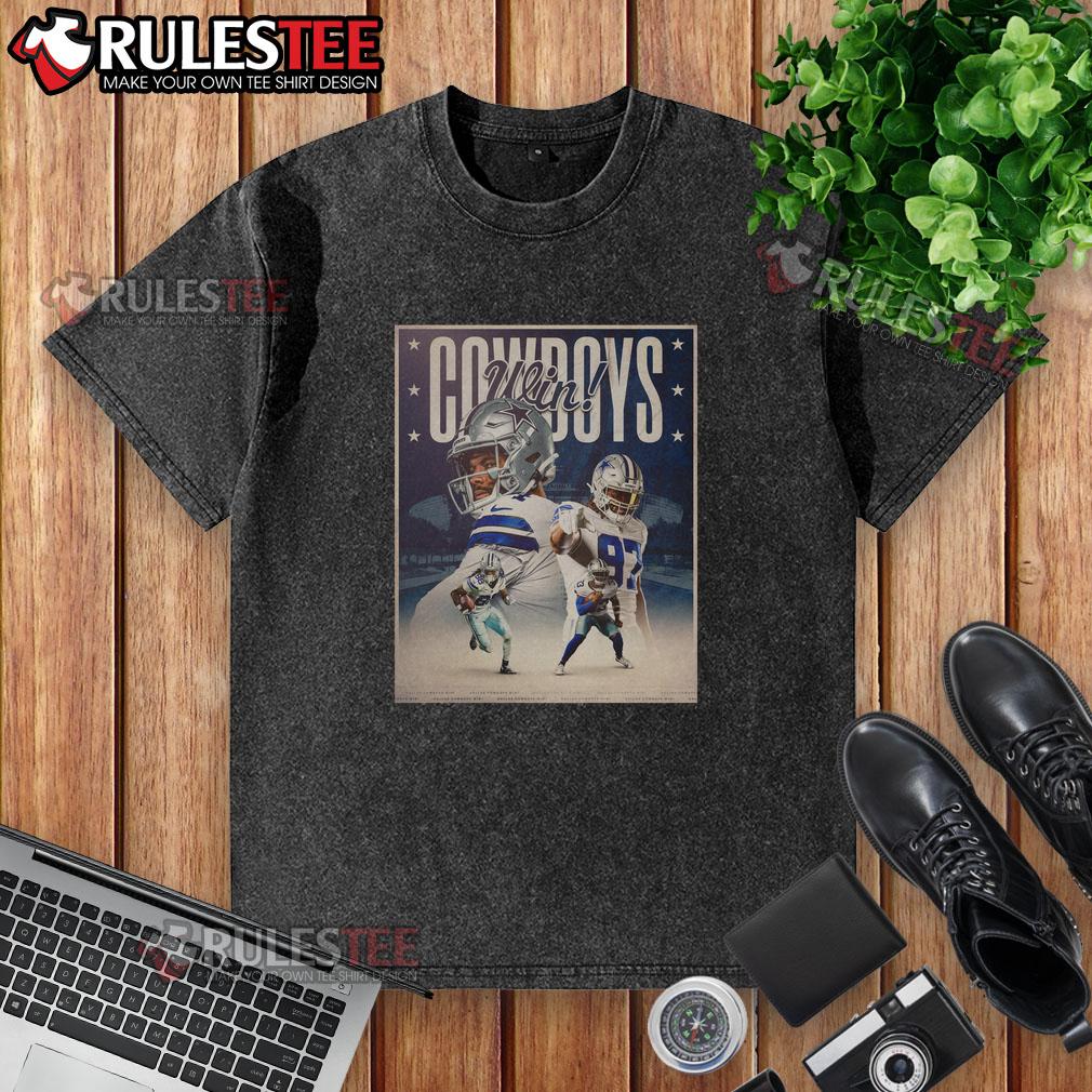 Awesome Dallas Cowboys Wins Week 2 NFL T-Shirt - Image 6