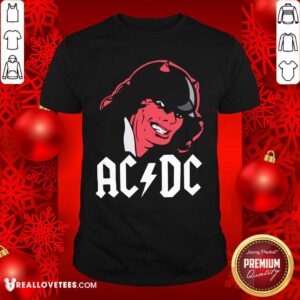Awesome Rock Band Red Ac Dc Shirt