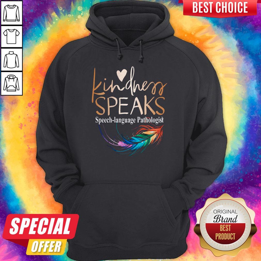 Kindness Speaks Feathers LGBT Shirt - Image 3