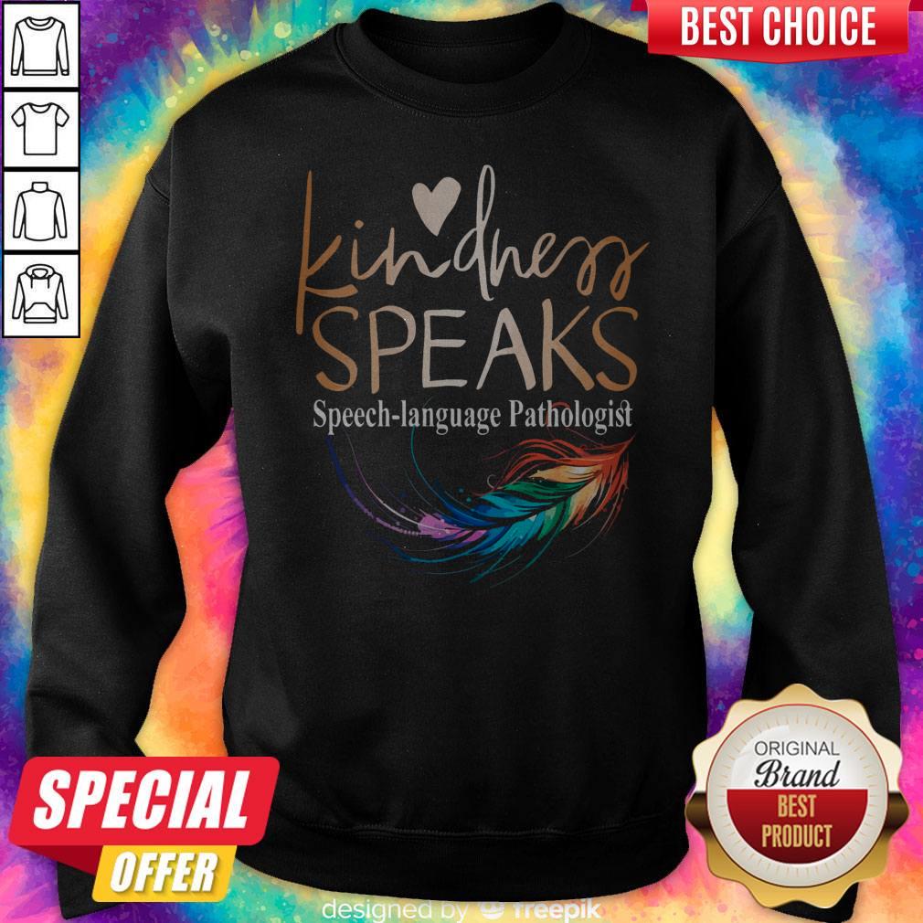 Kindness Speaks Feathers LGBT Shirt - Image 5