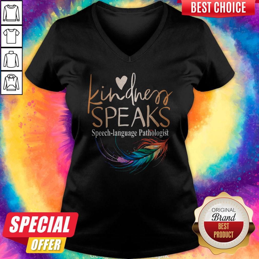 Kindness Speaks Feathers LGBT Shirt - Image 2