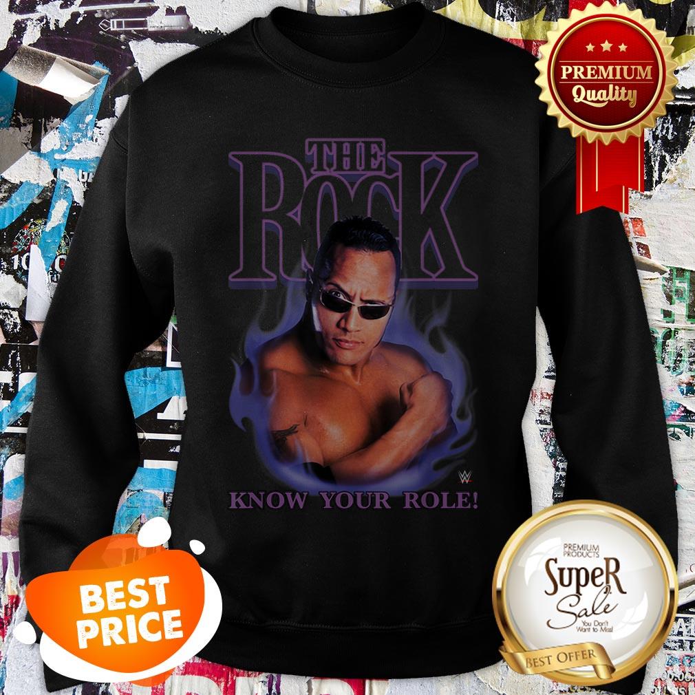 Nice Dwayne Johnson The Rock Know Your Role WWE Shirt - Image 4