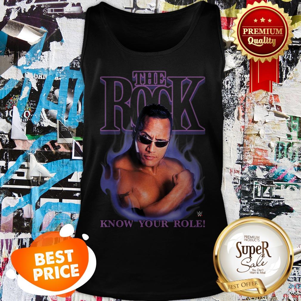 Nice Dwayne Johnson The Rock Know Your Role WWE Shirt - Image 3