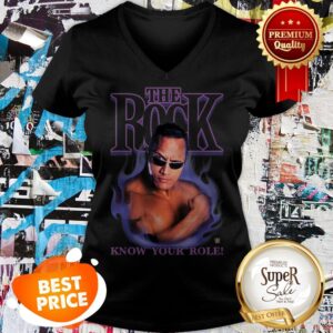 Alternative view of Nice Dwayne Johnson The Rock Know Your Role WWE Shirt