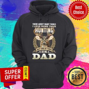Alternative view of Deer Dad Hunting Littlereindeer Shirt