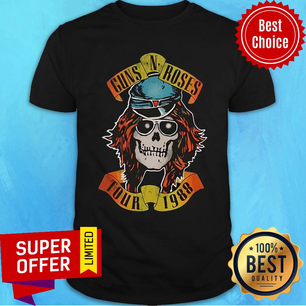 Official Appetite For Destruction Tour Guns N Roses Shirt