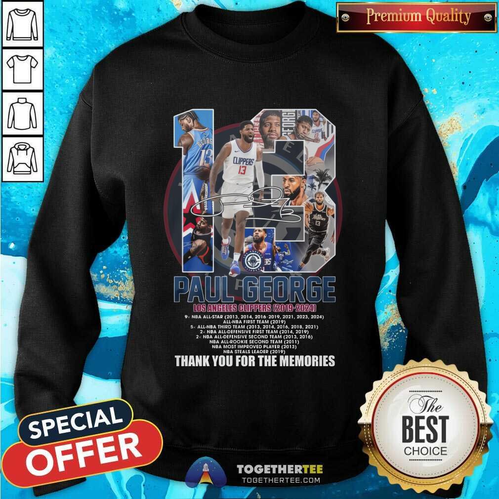 Great Paul George 13 Los Angles Clipper 2019-2024 T-Shirt - Image 3
